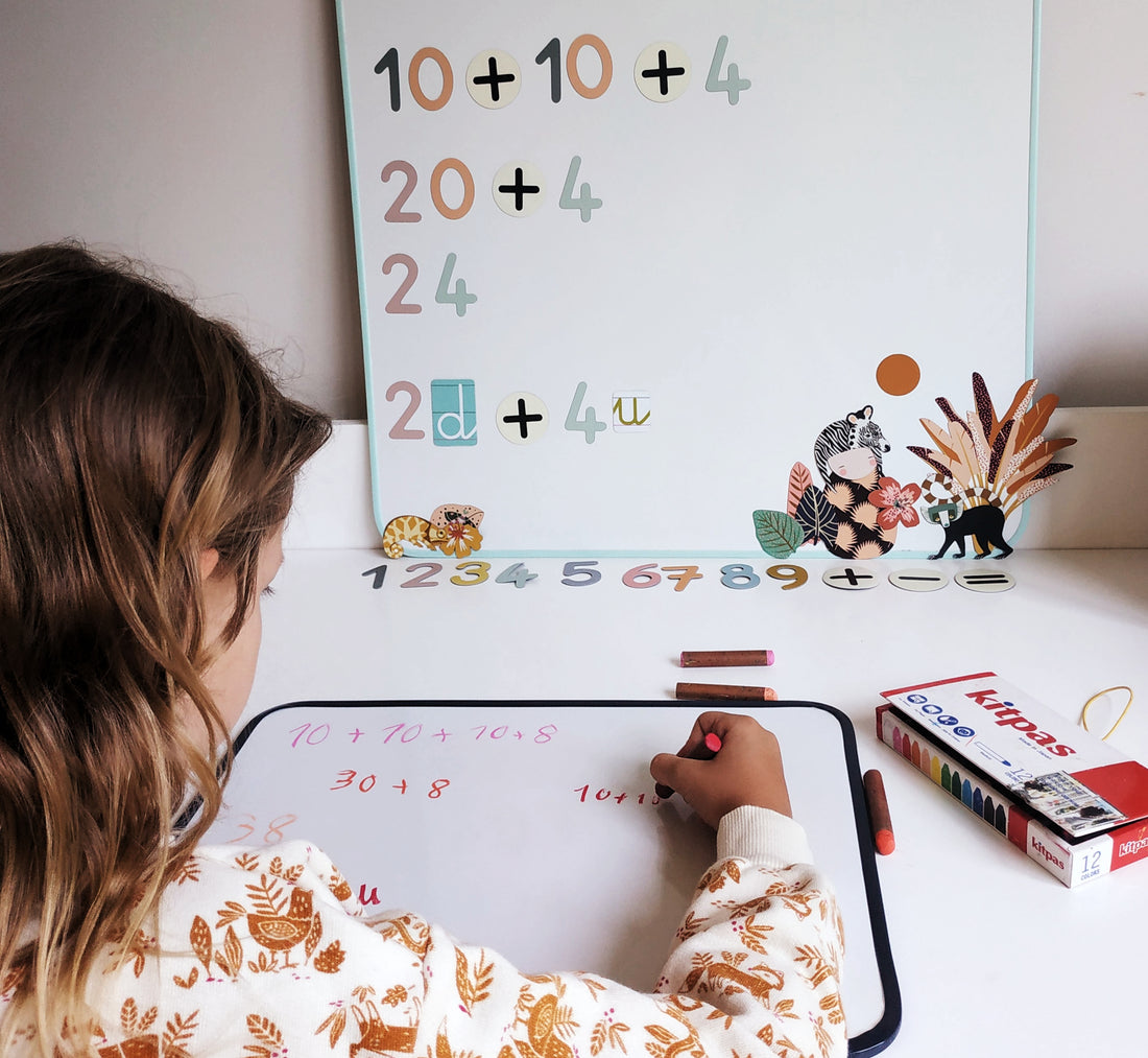 6 raisons d’adopter un tableau magnétique à la maison pour un apprentissage ludique.